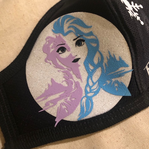 Kids Frozen Face Mask - Picture 3 of 3